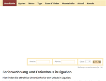 Tablet Screenshot of ligurien-ferienhaus.info